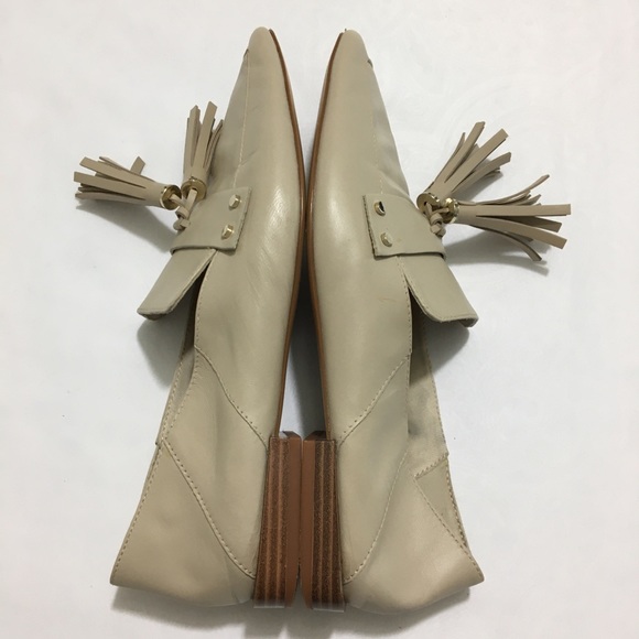 Zara Ecru dressy shoes size 38 - Picture 6 of 12